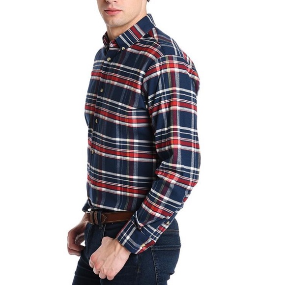 Mizzen+Main Other - MIZZEN+MAIN Redmond Flannel Button Down Shirt XL
